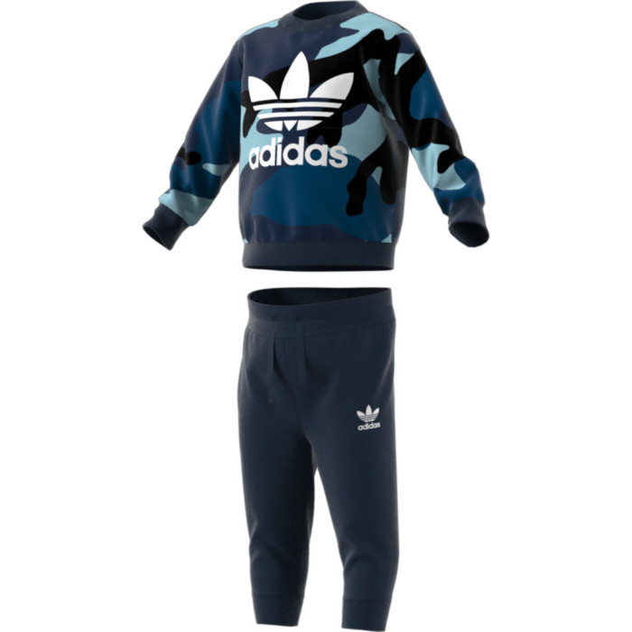 Adidas Originals Ensemble de survêtement adidas Originals CAMOUFLAGE CREWNECK Bébé - Ref DW3856