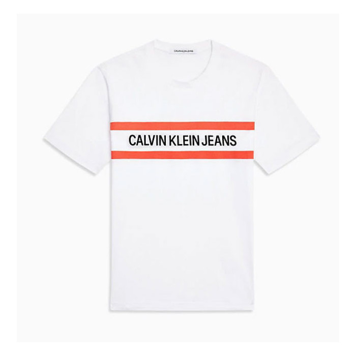 Calvin Klein Tee-shirt Calvin Klein CHEST STRIPE INSTIT