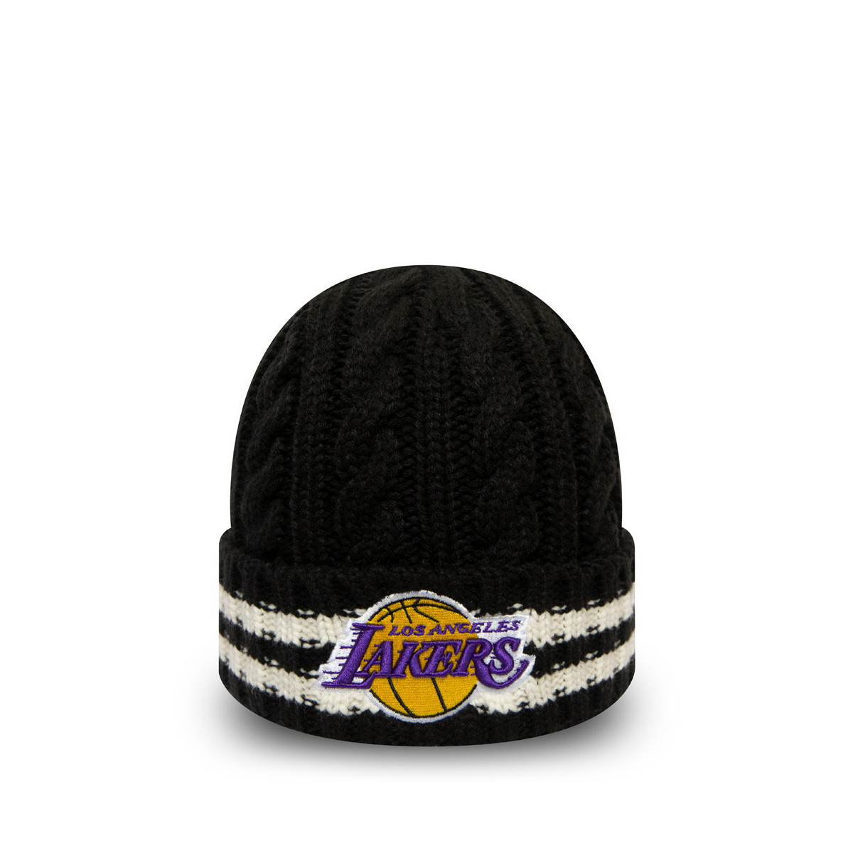 Bonnet lakers noir Clearance