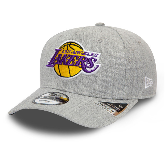 New Era Casquette New Era LOS ANGELES LAKERS HEATHER BASE STRETCH SNAP 9FIFTY
