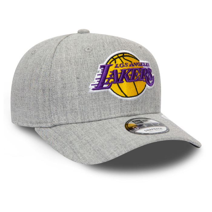 New Era Casquette New Era LOS ANGELES LAKERS HEATHER BASE STRETCH SNAP 9FIFTY