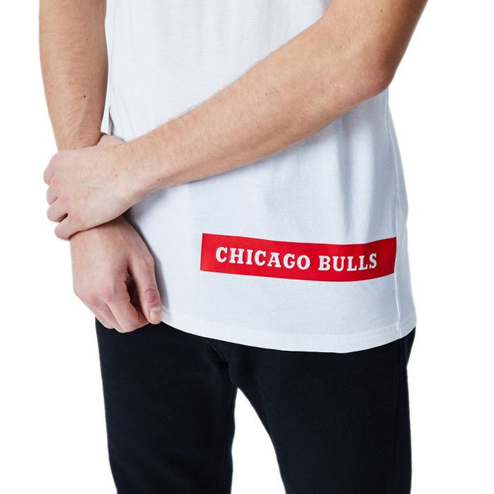 New Era Tee-shirt New Era CHICAGO BULLS BLOCK WORDMARK