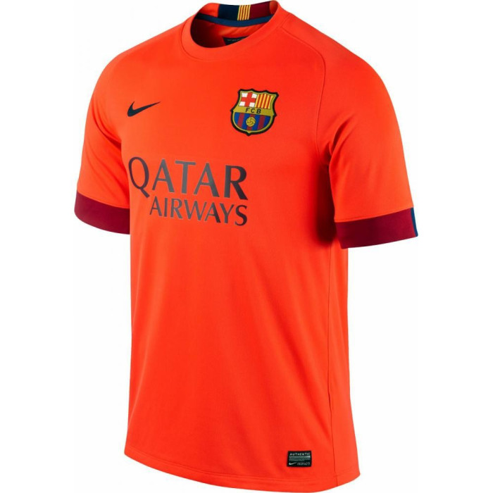 Maillot de football Nike FC Barcelona Stadium Away 2014/2015 - Ref. 610595-672