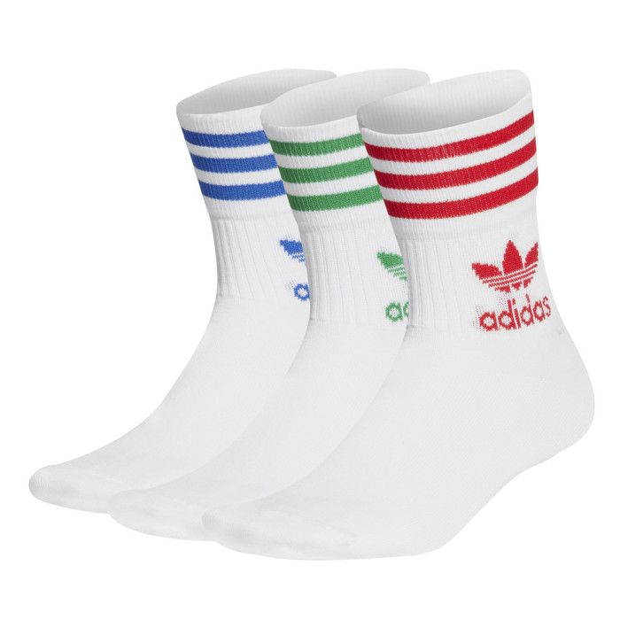 Pack 3 paires de chaussettes adidas Originals MI-MONTANTES