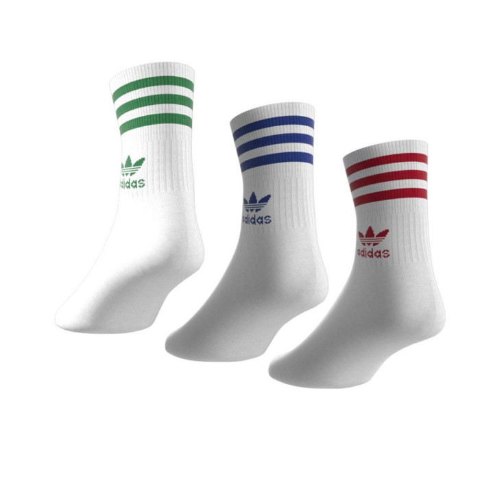 Pack 3 paires de chaussettes adidas Originals MI-MONTANTES