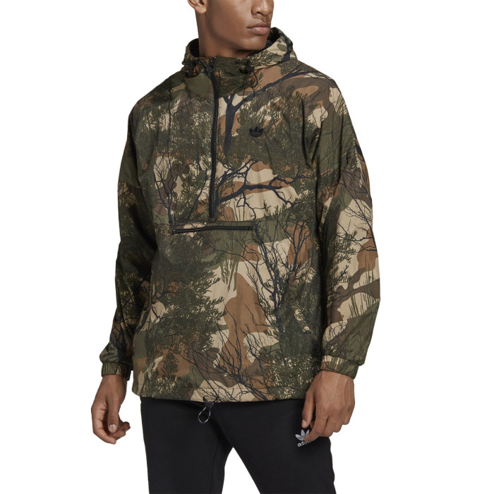 Adidas Originals Veste coupe-vent adidas Originals REGEN BLOCKED SHELL CAMO