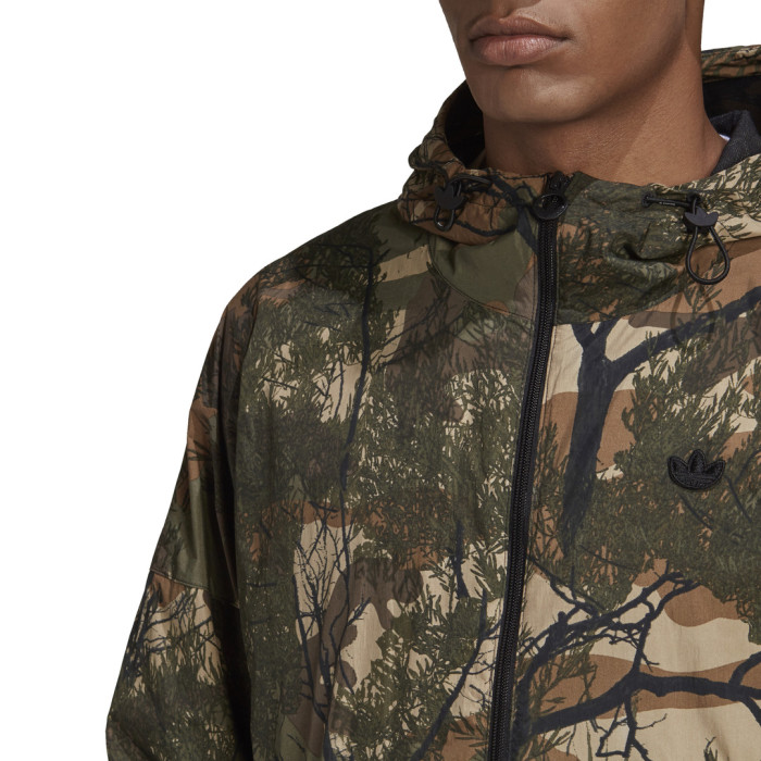 Adidas Originals Veste coupe-vent adidas Originals REGEN BLOCKED SHELL CAMO