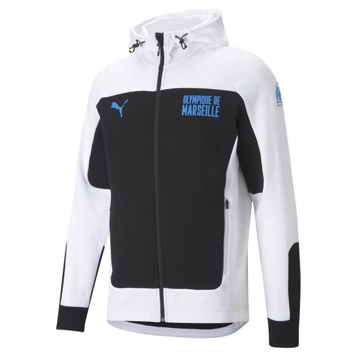 Puma Veste de survêtement Puma OLYMPIQUE DE MARSEILLE EVOSTRIPE