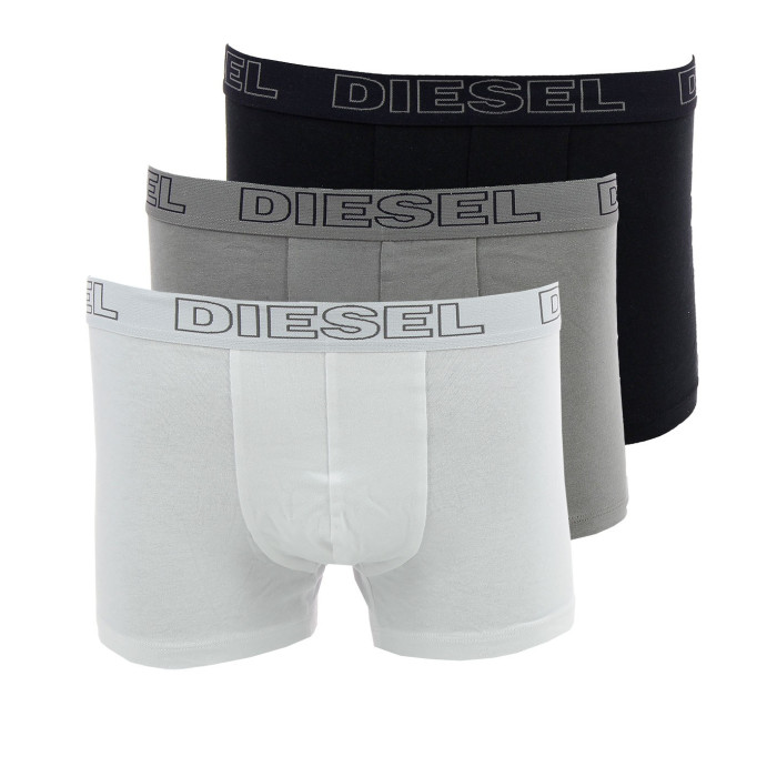 3 Boxers Diesel Umbx Shawn (Noir/Gris/Blanc)