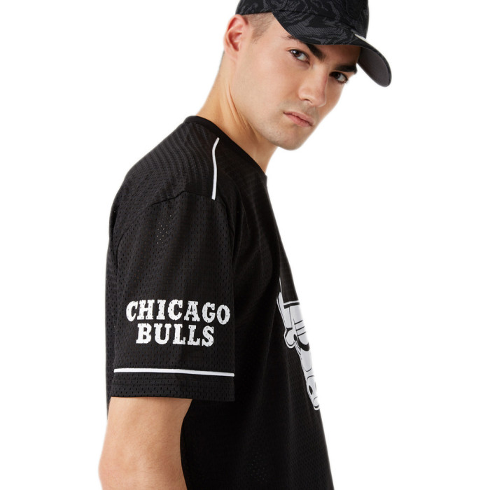 New Era Tee-shirt New Era CHICAGO BULLS TEAM LOGO OVERSIZED