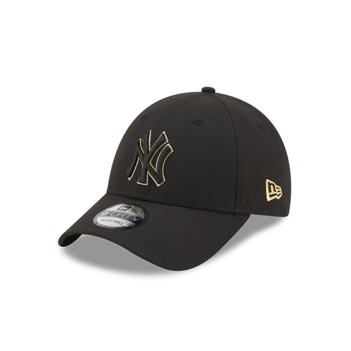 New Era Casquette New Era BLACK AND GOLD 9 FORTY NEYYAN