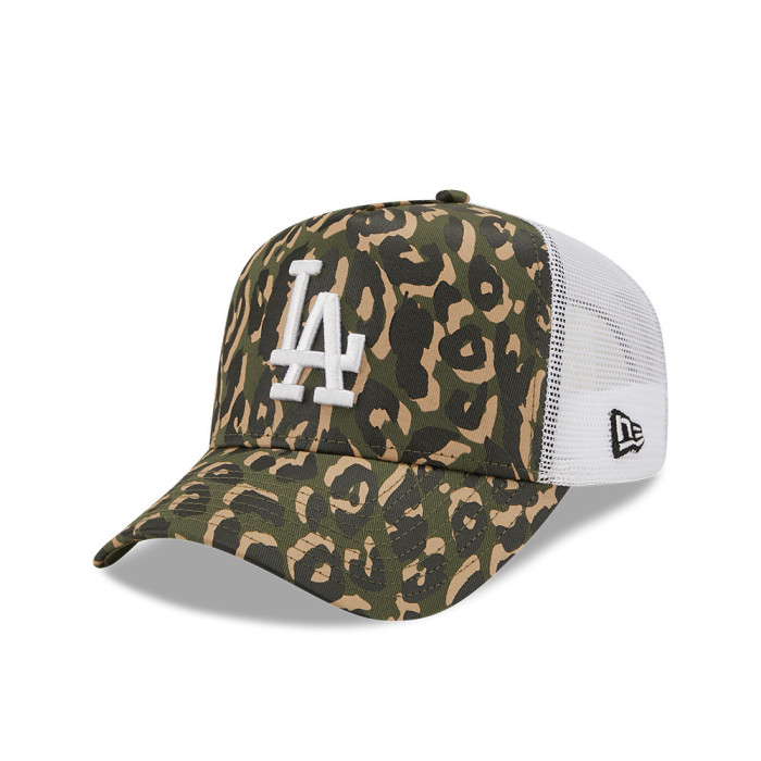 New Era Casquette New Era Leopard Print A-Frame TRUCKER LA Dodgers