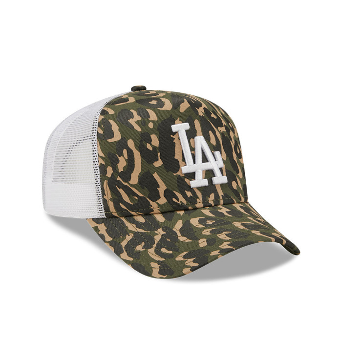 New Era Casquette New Era Leopard Print A-Frame TRUCKER LA Dodgers