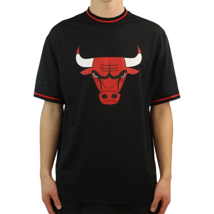 New Era Tee-shirt New Era NBA TEAM LOGO Oversized Chicago Bulls Mesh