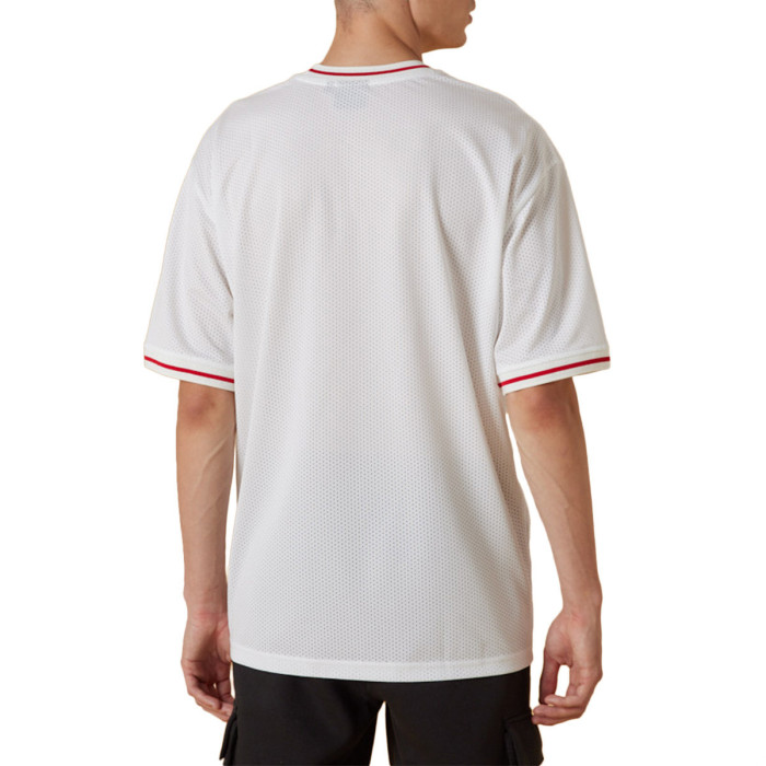 New Era Tee-shirt New Era NBA TEAM LOGO Oversized Chicago Bulls Mesh